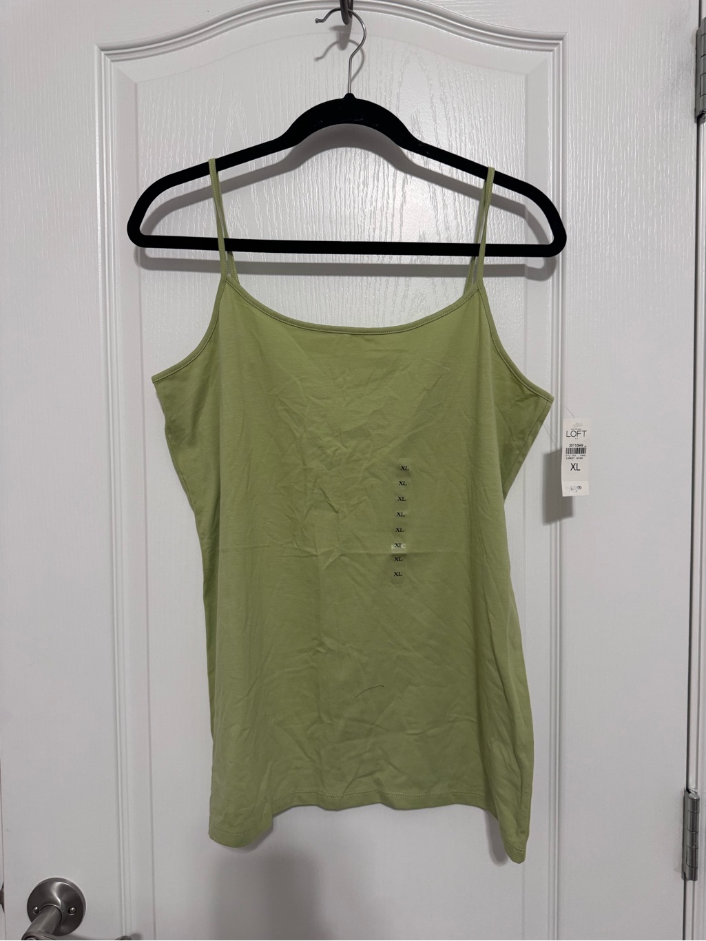Loft Lime Green Spaghetti Strap Cami